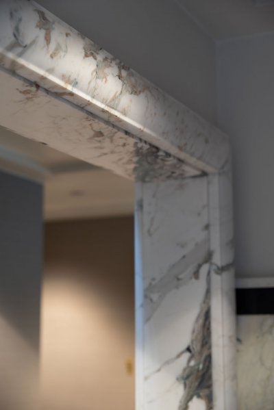 Polishing; marble, limestone floor renovation